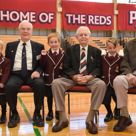 Oldest Old Old Boys with 3 youngest boys