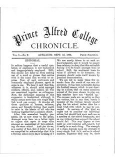 PAC Chronicle 1884 (2) Front Cover