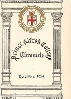 PAC Chronicle 1924 (3) Front Cover