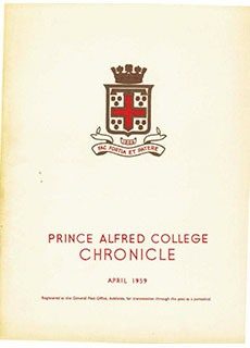 PAC Chronicle 1959 (1) Front Cover