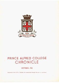 PAC Chronicle 1965 (4) Front Cover