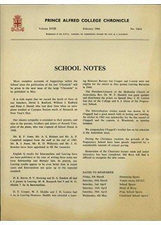 PAC Chronicle 1966 (1) Front Cover