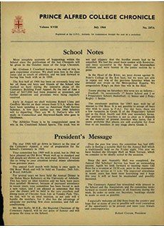 PAC Chronicle 1966 (3) Front Cover