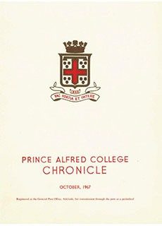 PAC Chronicle 1967 (4) Front Cover