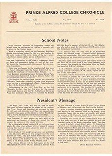 PAC Chronicle 1968 (3) Front Cover