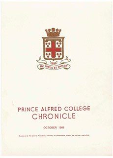 PAC Chronicle 1968 (4) Front Cover