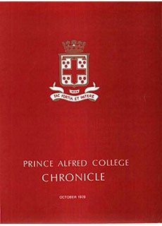PAC Chronicle 1978 Front Cover