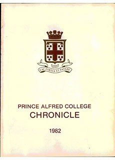 PAC Chronicle 1982 Front Cover