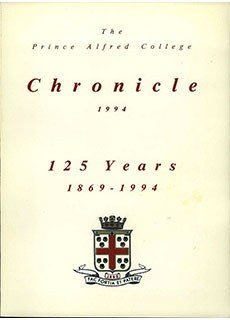 PAC Chronicle 1994 Front Cover