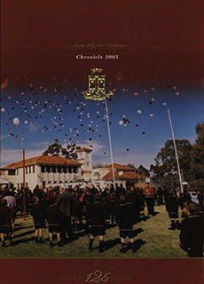 PAC Chronicle 2003 Front Cover