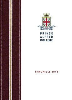 PAC Chronicle 2012 Front Cover